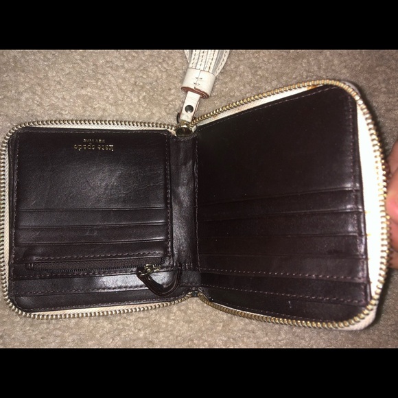 Kate Spade Leather Wallet with Tassel - Picture 2 of 2